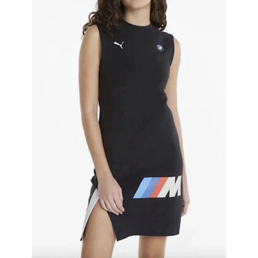 PUMA x BMW racing M3 Motorsport Statement Women Black Dress Size XL NWT